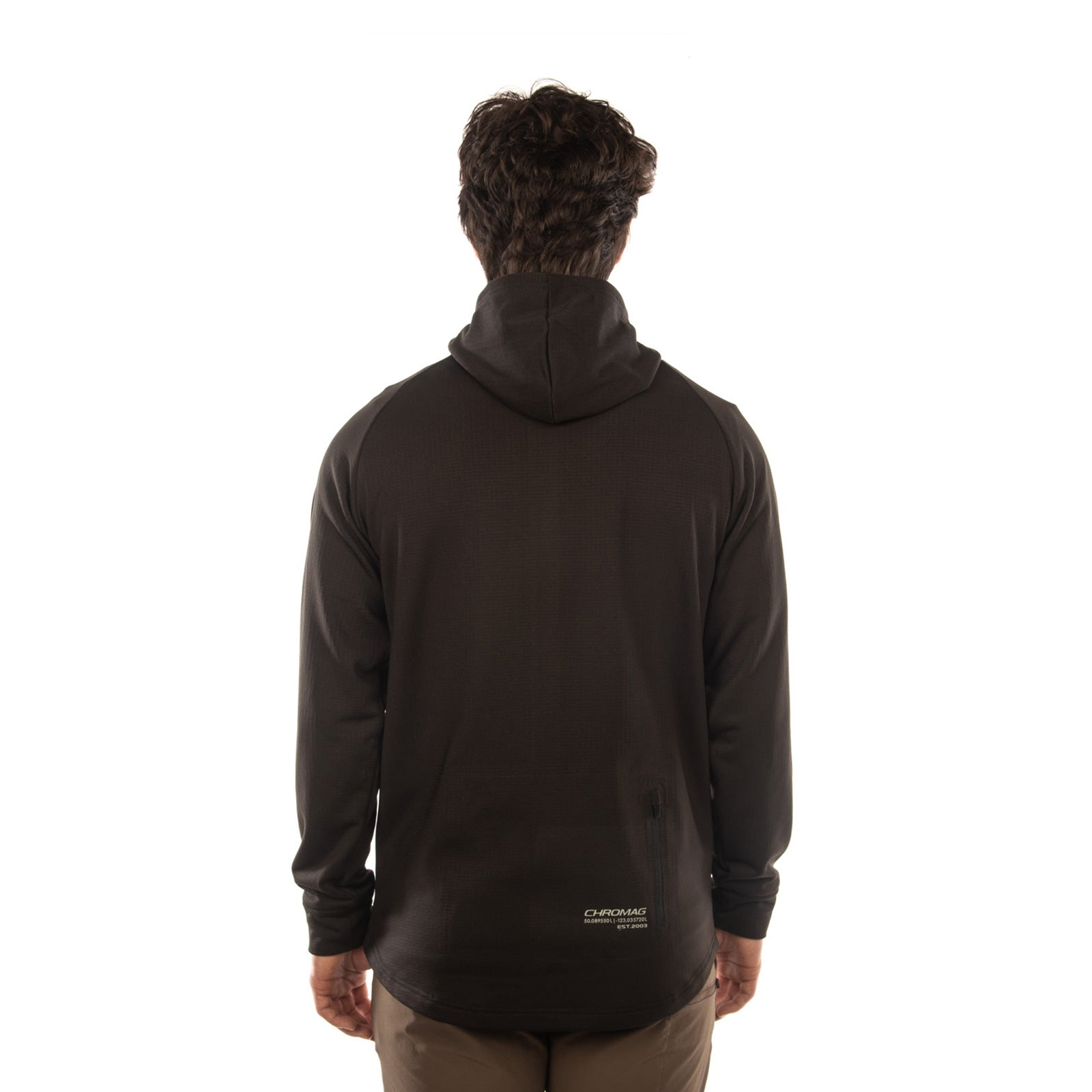 Model is 5' 8" wearing size Medium.