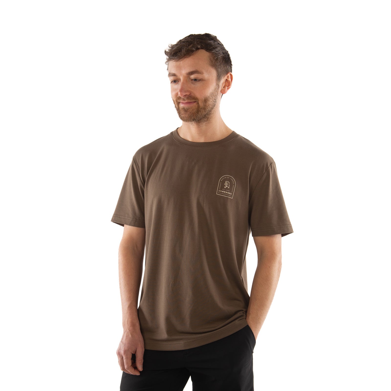 Model is 5&#39; 7&quot; wearing size Small.