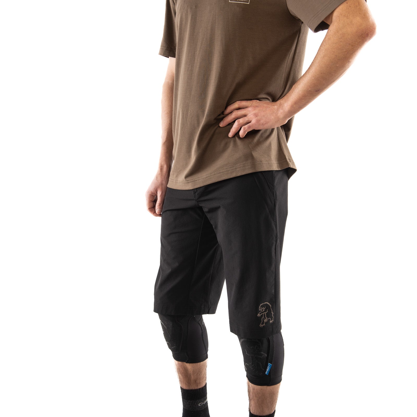 Model is 5&#39; 8&quot; wearing size 32.